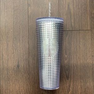 Starbucks Silver Discoball Tumbler